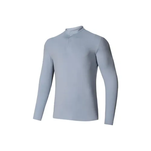 ANTA Variety Тренировки Коллекция T Рубашка Мужская Лунный Свет Серый Синий