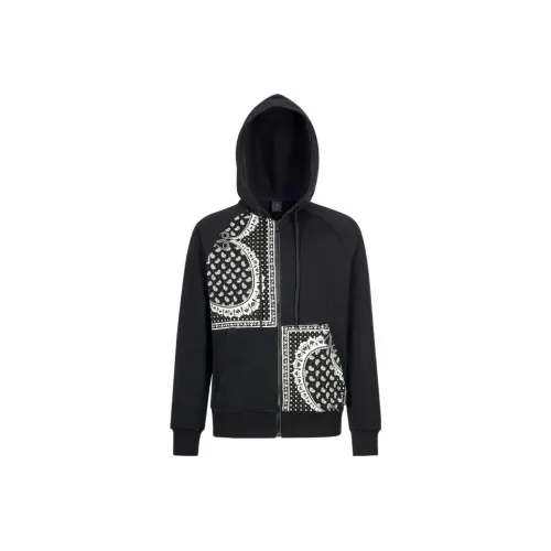 Moose Knuckles Moose Knuckles SS23 Paisley Черные Мужские Свитшоты