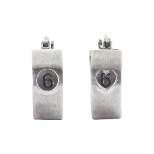 MM6 Maison Margiela Серьги из бронзы Унисекс