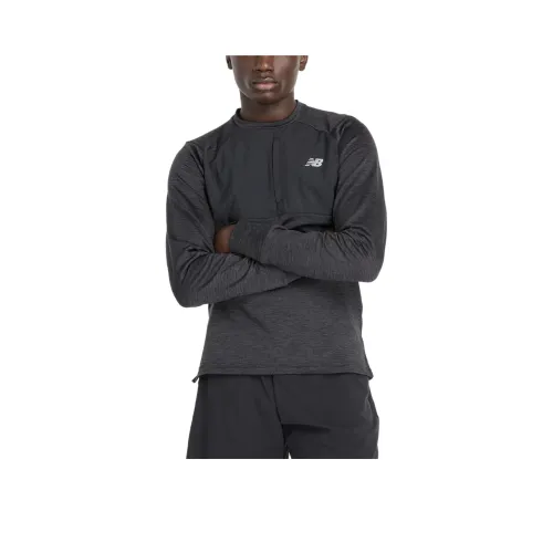 New Balance Heat Grid T Рубашка Мужская Черная