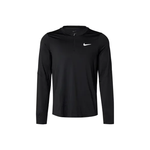 Nike Черный/Черный/Белый Мужские Толстовки