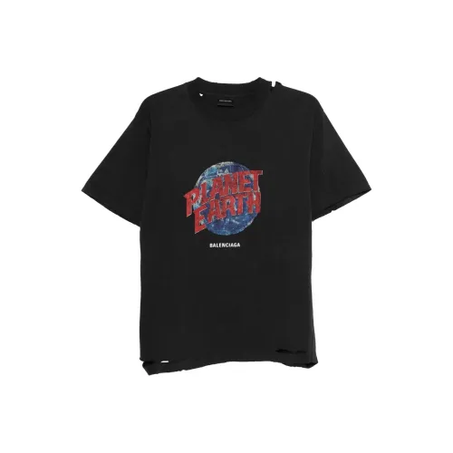 Balenciaga T-Shirt Regular Fit Men's Black