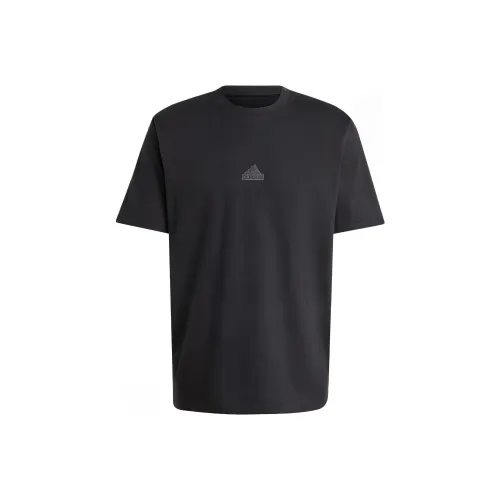 Adidas CITY ESCAPE Черная мужская футболка с коротким рукавом