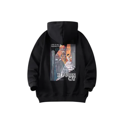 Hepburn Cat Унисекс Свитшоты
