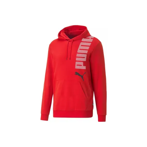 PUMA ESS+ Логотип LAB Свитшот TR Свитшот Мужской Красный