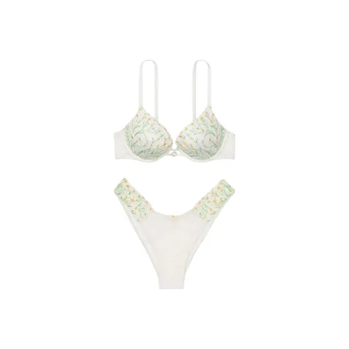 Victoria's Secret Комплект нижнего белья Женское Кокосово-белый