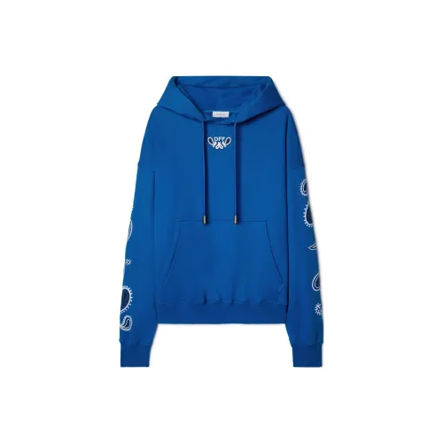 OFF Белый SS24 Толстовка Регулярный крой Унисекс Синий