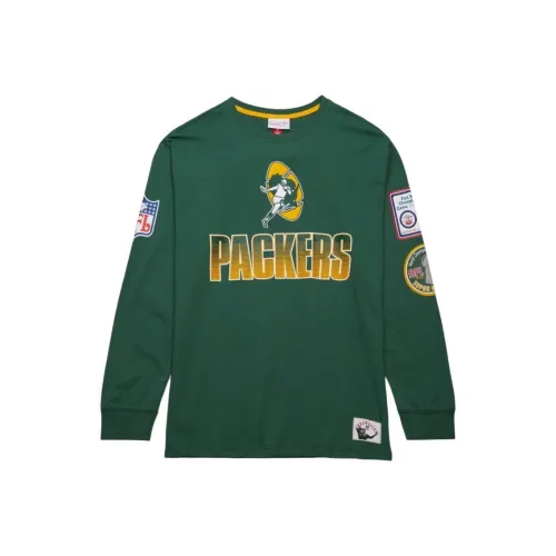 Mitchell Ness Зеленая Мужская Футболка