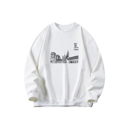 Hepburn Cat Унисекс Свитшоты