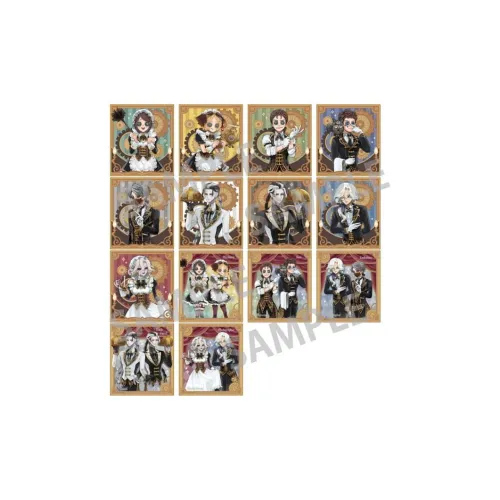 Пятая личность горничная и дворецкий стьемпанк арт с принтами аниме