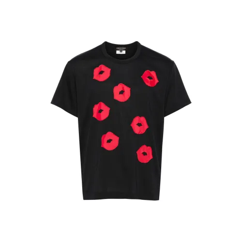 COMME Des GARCONS HOMME PLUS Черные Мужские T-рубашки