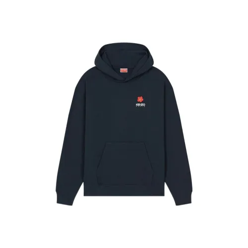 KENZO Темно-синий Мужские Свитшоты
