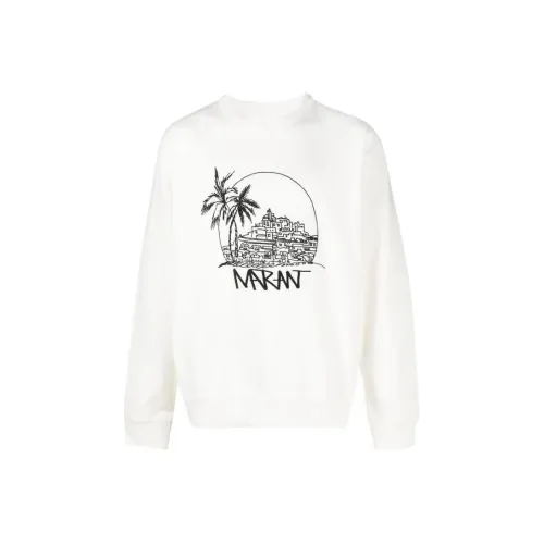 ISABEL MARANT Белый Мужской Свитшот