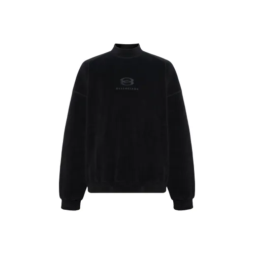 Balenciaga Свитшот Мужской Черный