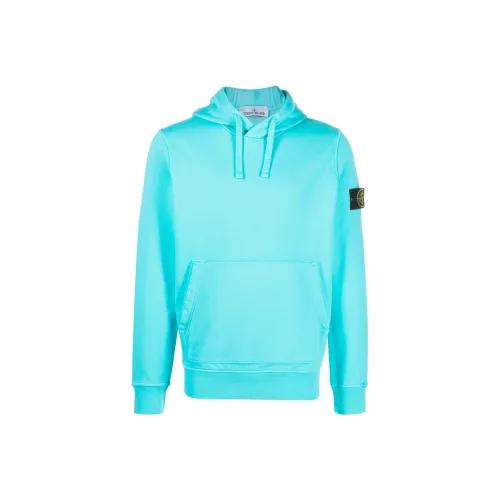 Stone Island Светло-Синие Мужские Толстовки