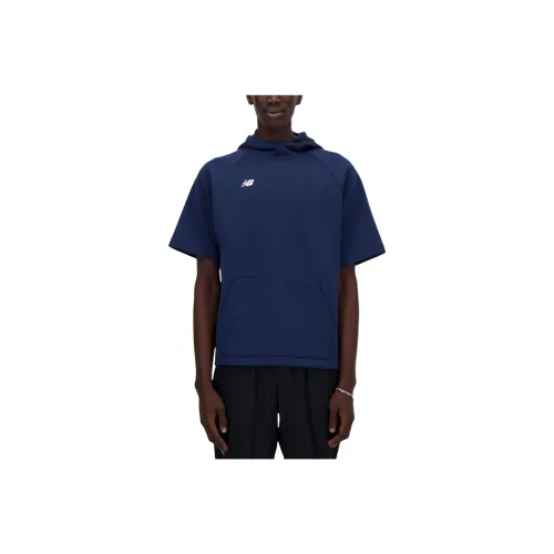 New Balance SS Fleece BP Hoodie Hoodie Men's Marine Blue