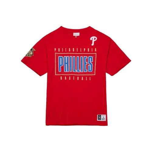 MITCHELL NESS x MLB Philadelphia Phillies Футболка Мужская Красная