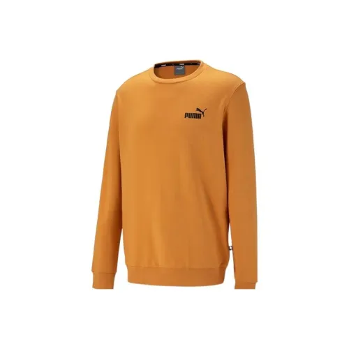 PUMA Orange Men's Hoodies