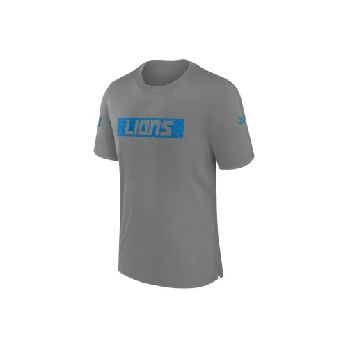 nike Detroit Lions Dri-FIT Форма T Рубашка Мужская Серого цвета