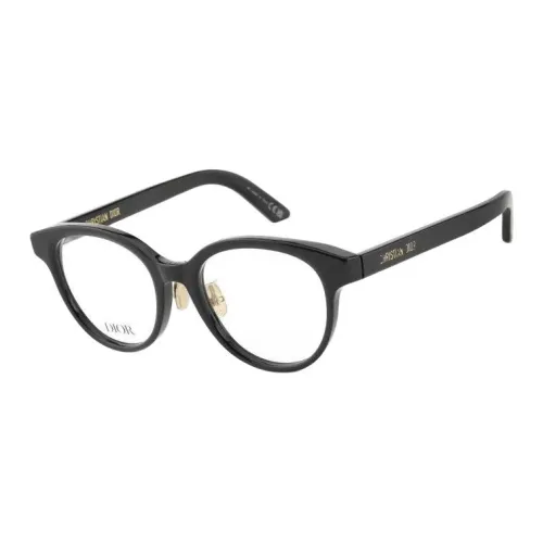 DIOR Пластиковая оправа Oval Оправы для очков Женские Черный