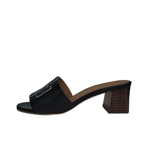 Tory Burch Слипоны 5 см Женские Черные