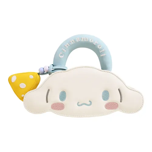 TOUTOU Sanrio Collaboration Yugui Dog Синтетическая кожа Сумка Маленькая Женская Кремово-белая