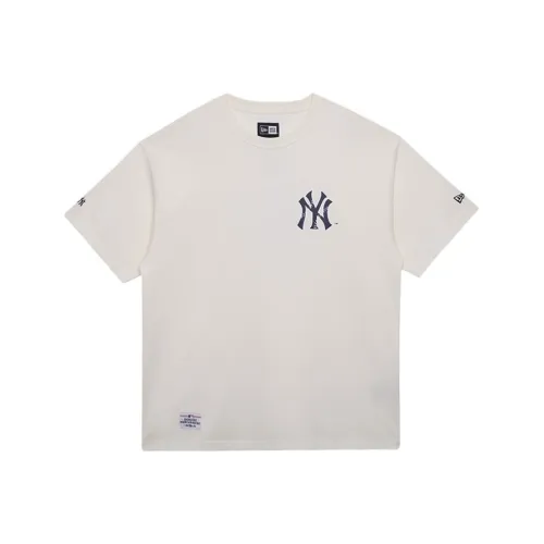 New Era T-Shirt Унисекс Айвори Белый