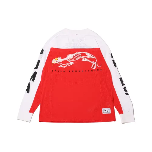 PUMA x ARIES DRYCELL FW24 T-Shirt Унисекс Красный Белый