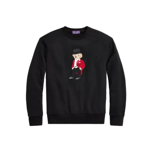 Ralph Lauren Purple Label Черные Мужские Свитшоты