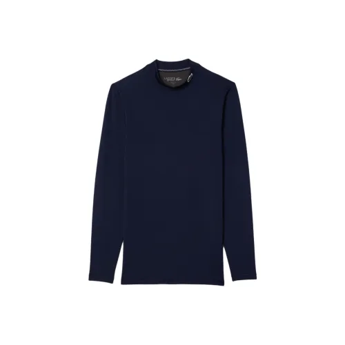 Рубашка T с коллаборацией LACOSTE Мужская Полночный синий