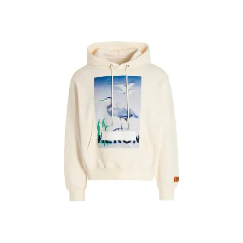 HERON PRESTON Белый Мужской Свитшот