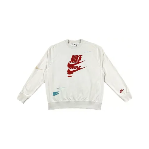 Nike Белый Мужской Свитшот