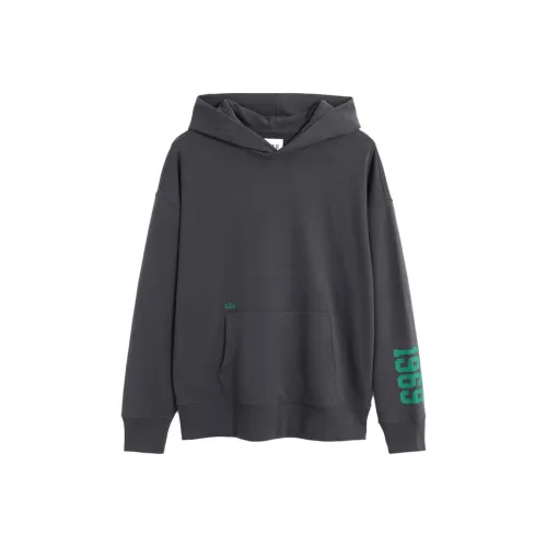 GAP совместный бренд Угольный серый Мужские свитшоты