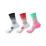 3 упаковки [Черный Белый + Красный Белый + Зеленый Розовый]