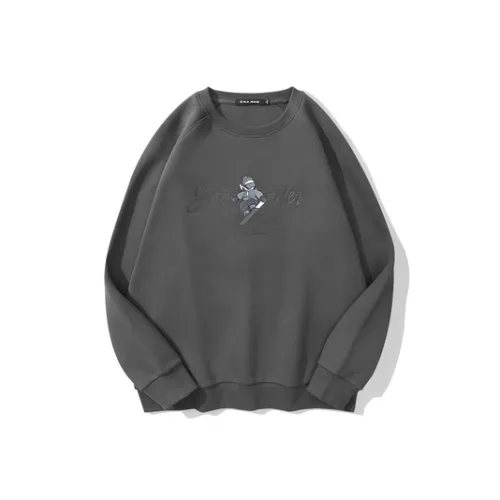 HLA JEANS Темно-серый градиент 08 Мужские свитшоты