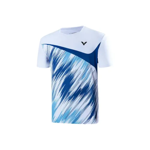 Victor Champion Series Competition Series T-Shirt Унисекс Французский синий