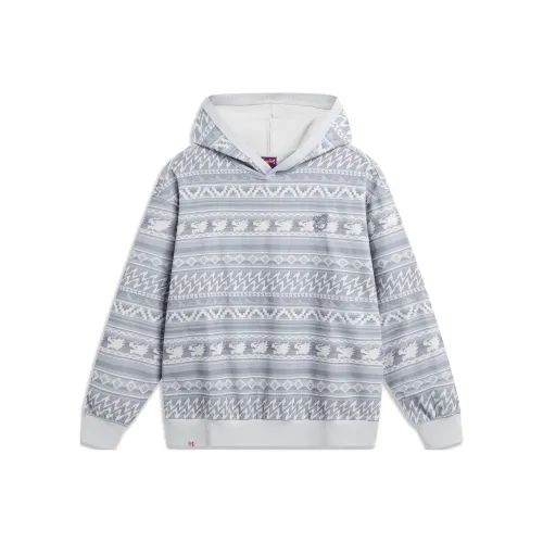 LINING Sports Trend Series Толстовка Унисекс River Lime Цветовая схема