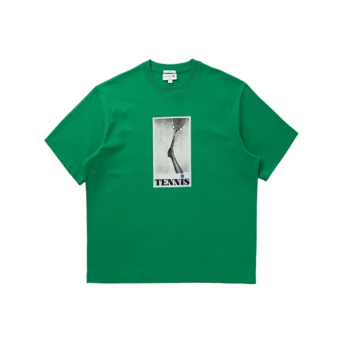 LACOSTE 2024 Autumn Series Рубашка Мужская Флуорированный Зеленый