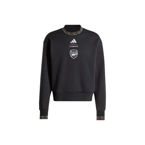 Adidas Arsenal X LABRUM CREW SWEATSHIRT Мужской Черный
