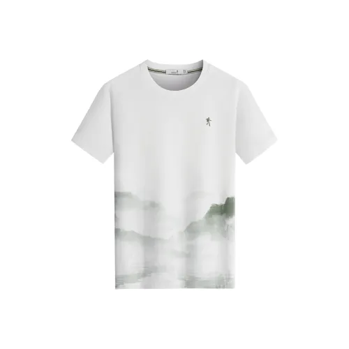 Dance with Wolves T-Shirt Мужская Натуральный Белый