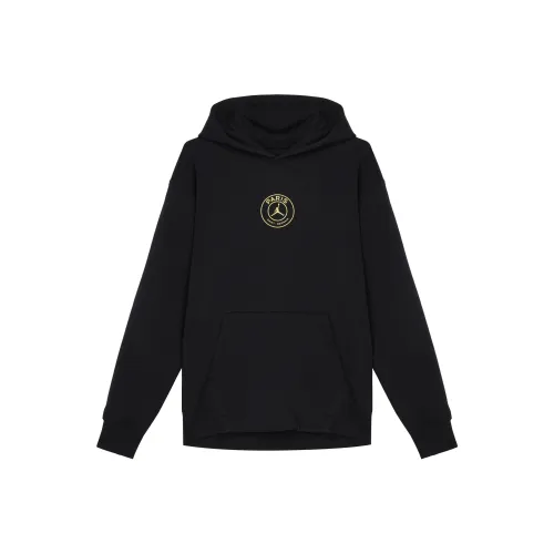 Jordan x PSG Paris Saint Germain Strike Third SS24 Толстовка Мужской Черный