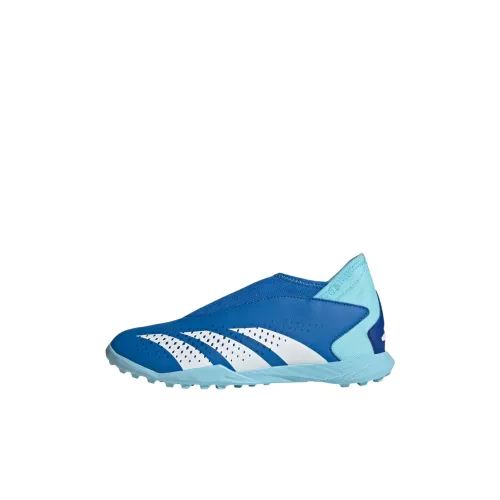 Adidas PREDATOR ACCURACY.3 Slip-resistant Abrasion-resistant Low-top Футбольные бутсы Blue Детские