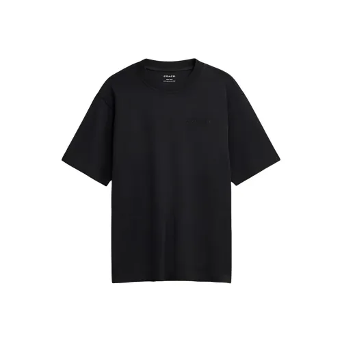 COACH Мужские черные T-рубашки