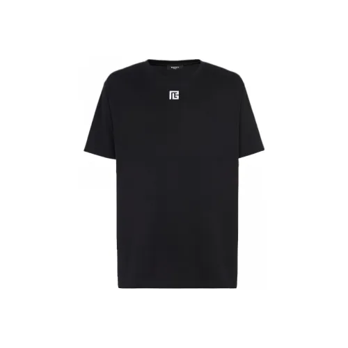BALMAIN Мужские черные T-рубашки