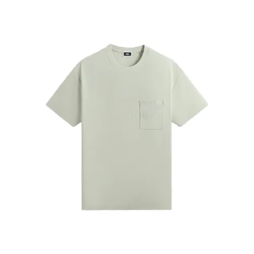 KITH Collaboration Светло-зеленая мужская футболка с коротким рукавом