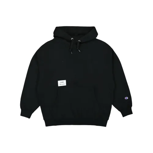 Champion x WTAPS SS24 Свитшот Унисекс Черный