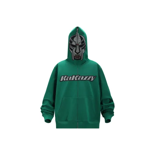 KAKAZZY Толстовка Унисекс Темно-зеленый