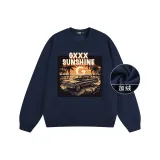 Темно-синий с флисовой подкладкой