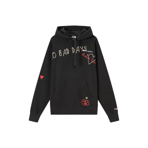 Champion SS23 С капюшоном Свободный крой Толстовка Весенний Осенний Унисекс