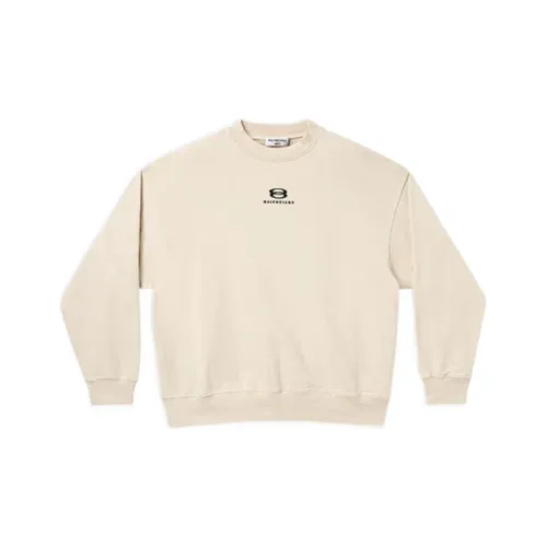 Balenciaga Экрю Мужские Свитшоты